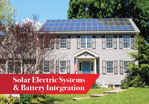 Solar Electric Systems & Battery Installations